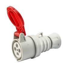 GW63008 16AMP 3P+E  IP44 CONNECTOR 400V 6H GEWISS
